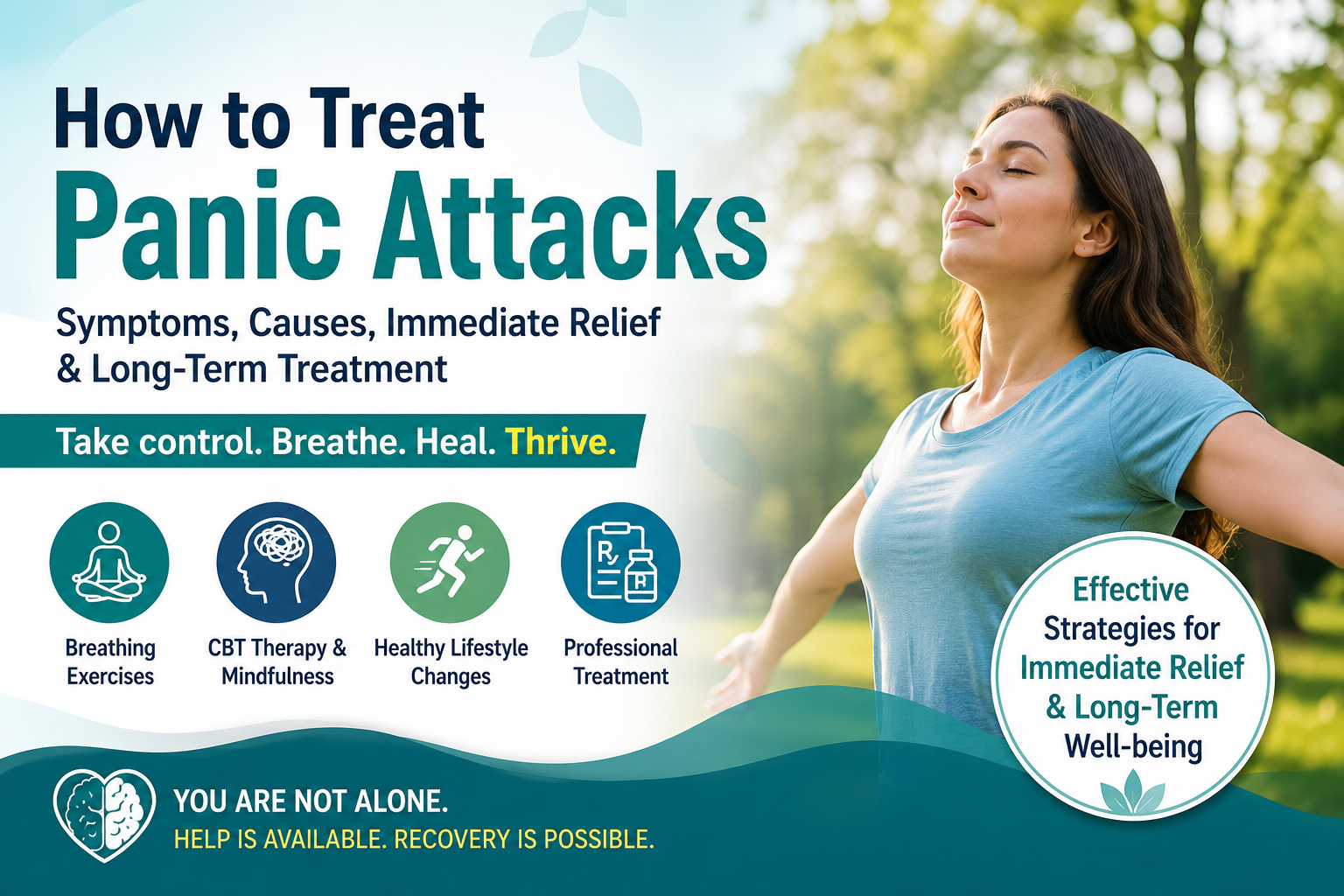How to Treat Panic Attacks: Symptoms, Causes, Immediate Relief & Long-Term Treatment