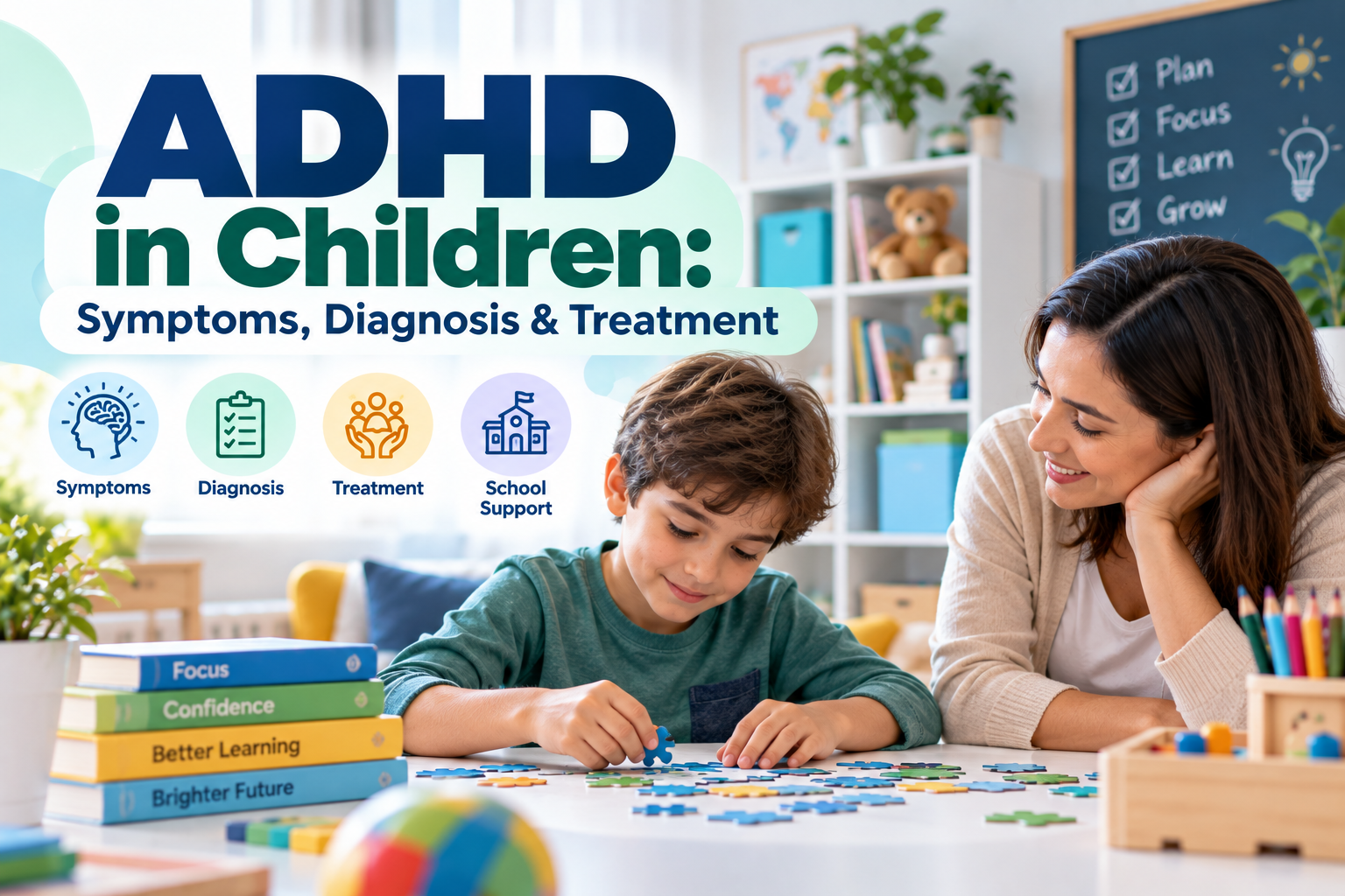 ADHD in Children: Symptoms, Diagnosis & Treatment